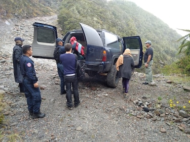 Rescatan a turistas en la cima del volcán Barú; varios presentaban principios de hipotermia