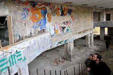 Imágenes de la zona de exclusión de Chernóbil 40 años después del accidente nuclear