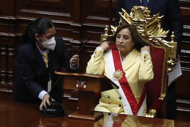 Eurodiputados trasladan a Dina Boluarte su apoyo como presidenta de Perú