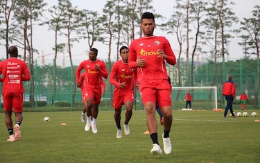 Selección panameña entrena y se enfoca en Corea del Sur