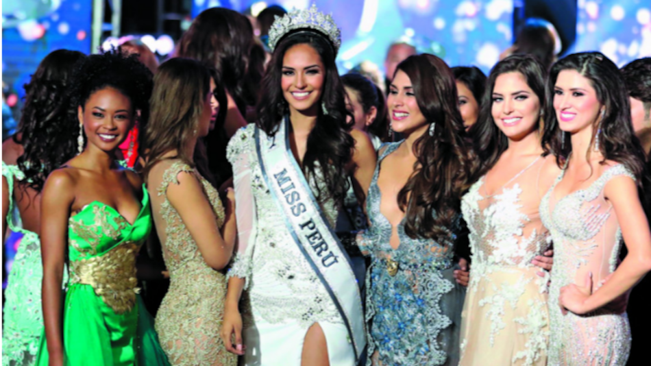Las escandalosas medidas de las reinas de Miss Perú