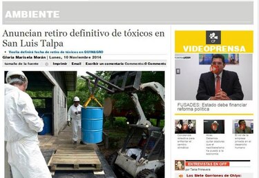 Barco cargado con basura tóxica pasará por Panamá