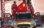 Primer accidente en el Rally Dakar; espectadores resultan heridos