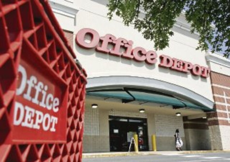 Ventas de Office Depot caen en 22%