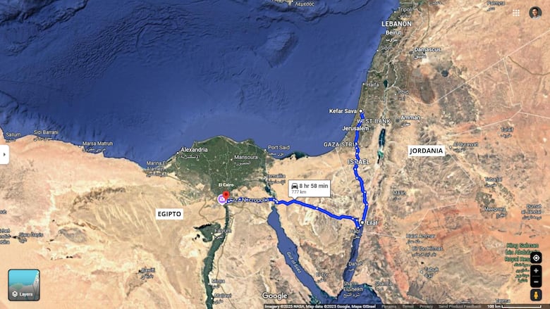 Egipto, Francia y Turquía: las rutas de los alcaldes y religiosos panameños para salir de Israel