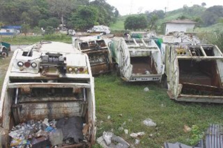 Camiones de basura, focos de criaderos de mosquitos