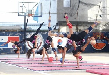 Pioneras de la gimnasia rítmica en Panamá
