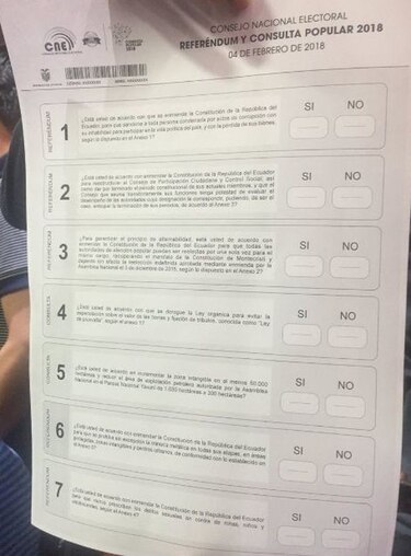 554 ecuatorianos fueron empadronados para votar desde Panamá