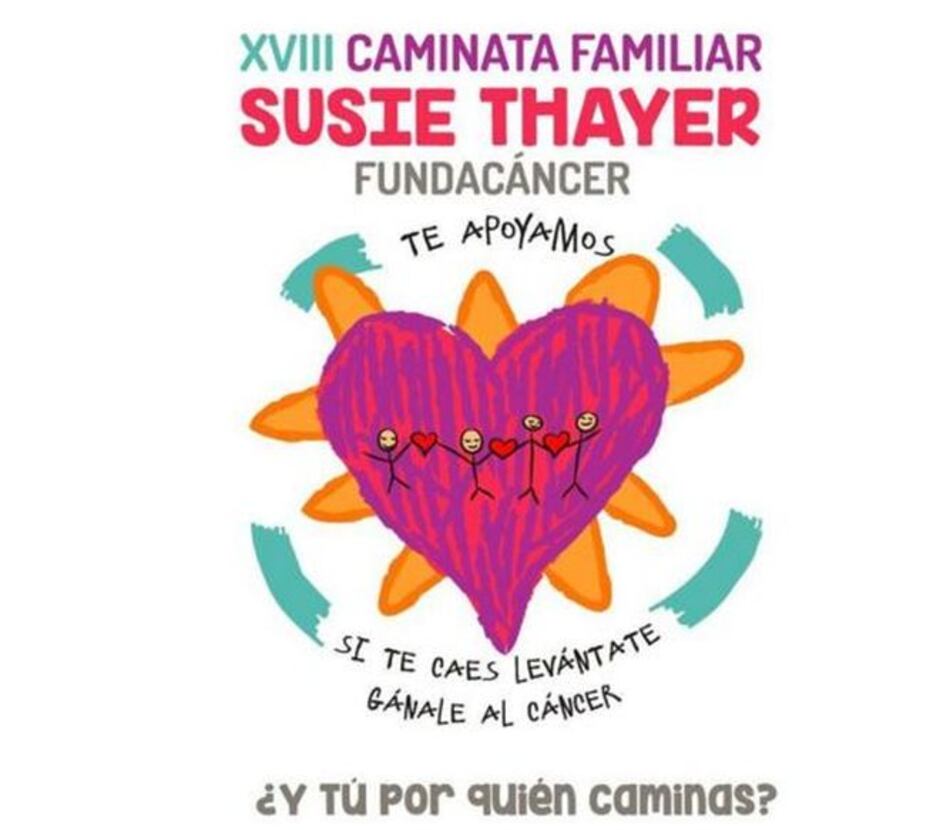 Caminata Susie Thayer se realizará este domingo 27 de agosto