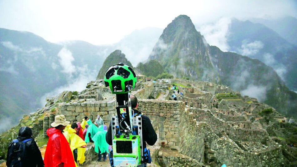 Machu Picchu, a través de Google