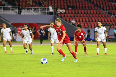 Panamá golea con tres penaltis y Riley Tanner se luce con un doblete