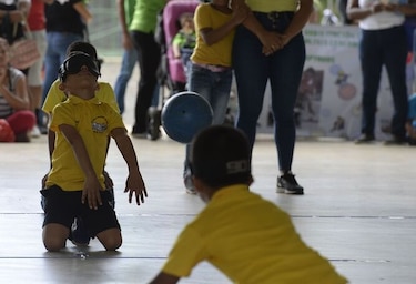 Juegos Adaptados comenzaron este miércoles con los niños más pequeños