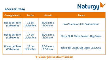 Trabajos de mantenimiento en la red eléctrica del 15 al 21 de diciembre 2025