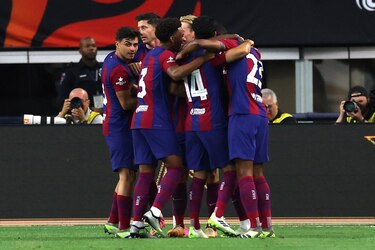 Dembélé se reivindica y el Barcelona golea al Madrid en un vibrante clásico en Dallas