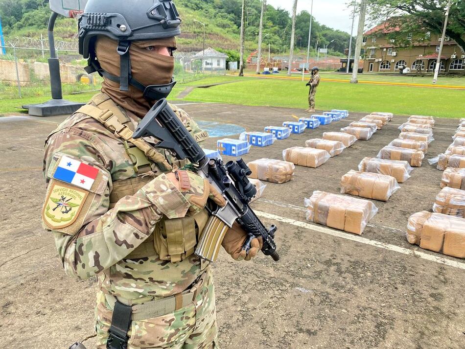 Senan y MP decomisan 1,399 kilos de cocaína en operaciones en la provincia de Colón