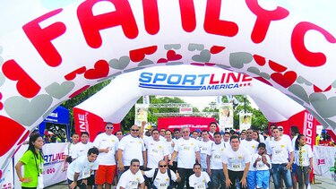 Pintuco participó en la XV carrera Relevo por la Vida