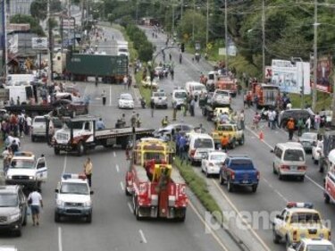 Investigarán causas del accidente en Los Andes