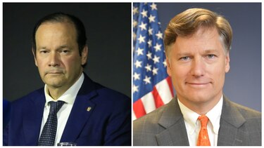 Canciller panameño Javier Martínez-Acha conversó con subsecretario de Estado de EUA, Christopher Landau sobre migración irregular y lucha contra el narcotráfico 