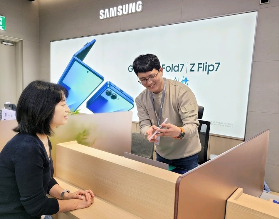 Samsung introduce un servicio en tienda para reparaciones rápidas