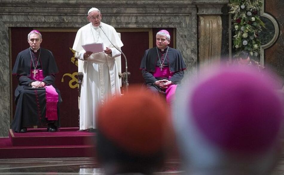 Papa Francisco ataca a los 'traidores' dentro la Curia Romana