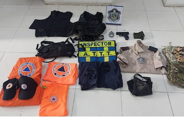 Allanamiento revela colección clandestina de uniformes: un hombre es arrestado en operativo policial en Chilibre