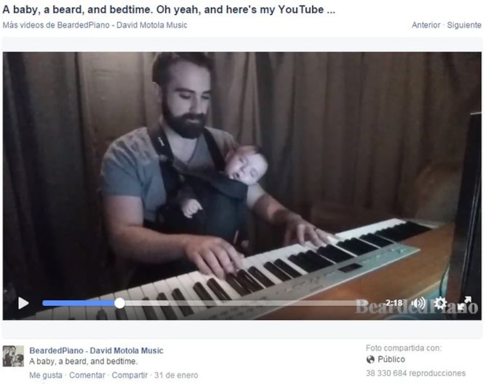 La canción de cuna que ha sido reproducida más de 38 millones de veces