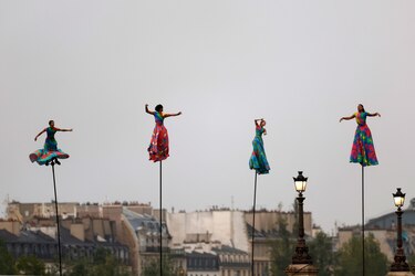 Comenzó la ceremonia inaugural de los Juegos Olímpicos de París 2024