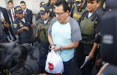 Encarcelan a gobernador peruano por caso Odebrecht