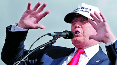 Trump cavila sobre una eventual derrota electoral