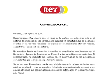 Incidente en la 12 de Octubre: bomberos atienden emergencia en supermercado