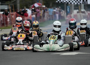 El karting tuvo acción en la capital