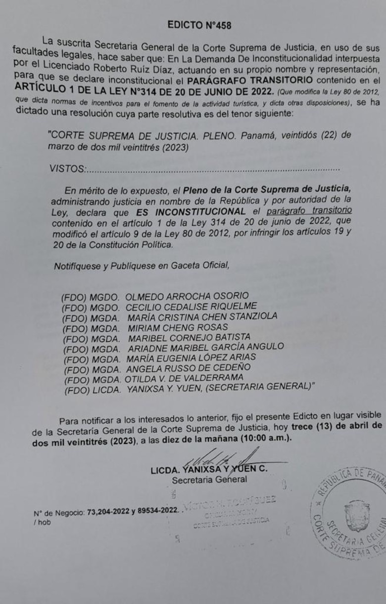 Más de 30 empresas listadas para los créditos fiscales turísticos
