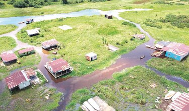 Se extingue Pueblo flotante de Venezuela