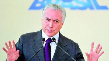 ‘No pienso en renunciar’, afirma presidente de Brasil, salpicado por escándalos