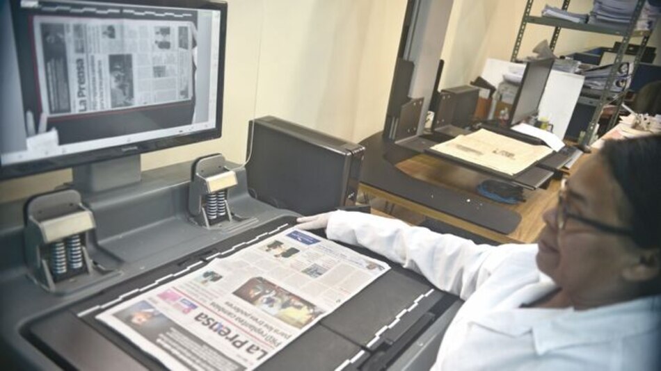 Binal digitaliza el 90% de su hemeroteca