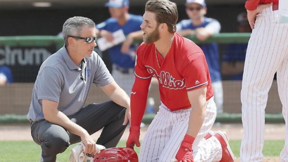 Los Filis respiran: Bryce Harper no se perderá el día inaugural