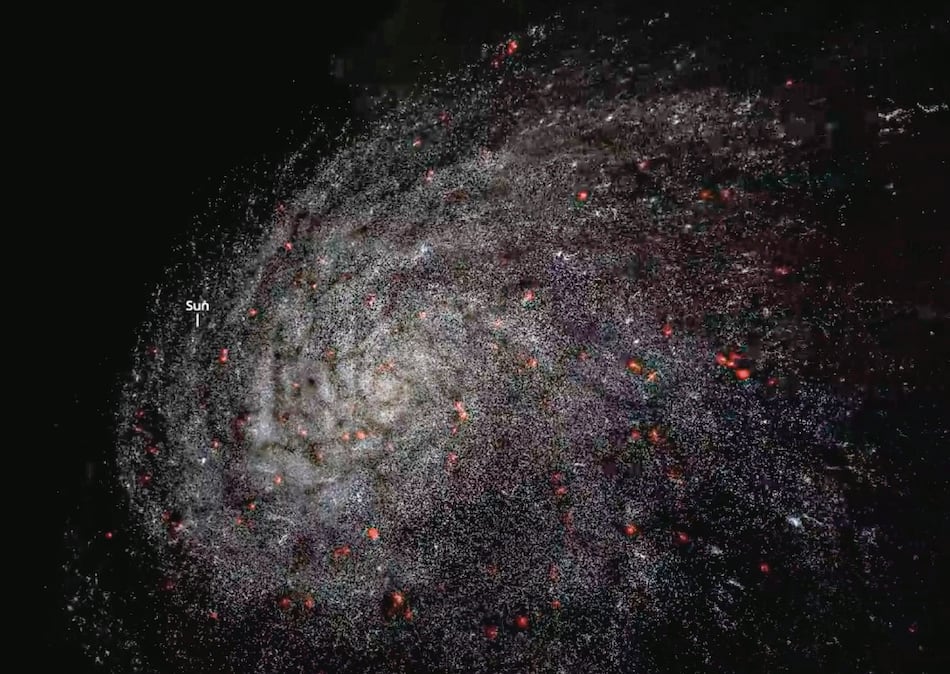 Publican el más completo mapa 3D del Universo