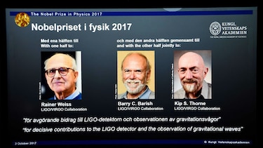 El Nobel de Física premia a científicos que confirmaron la teoría de Albert Einstein