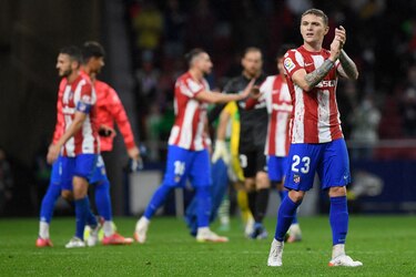 El Atlético se reencuentra con la victoria a las puertas del Liverpool