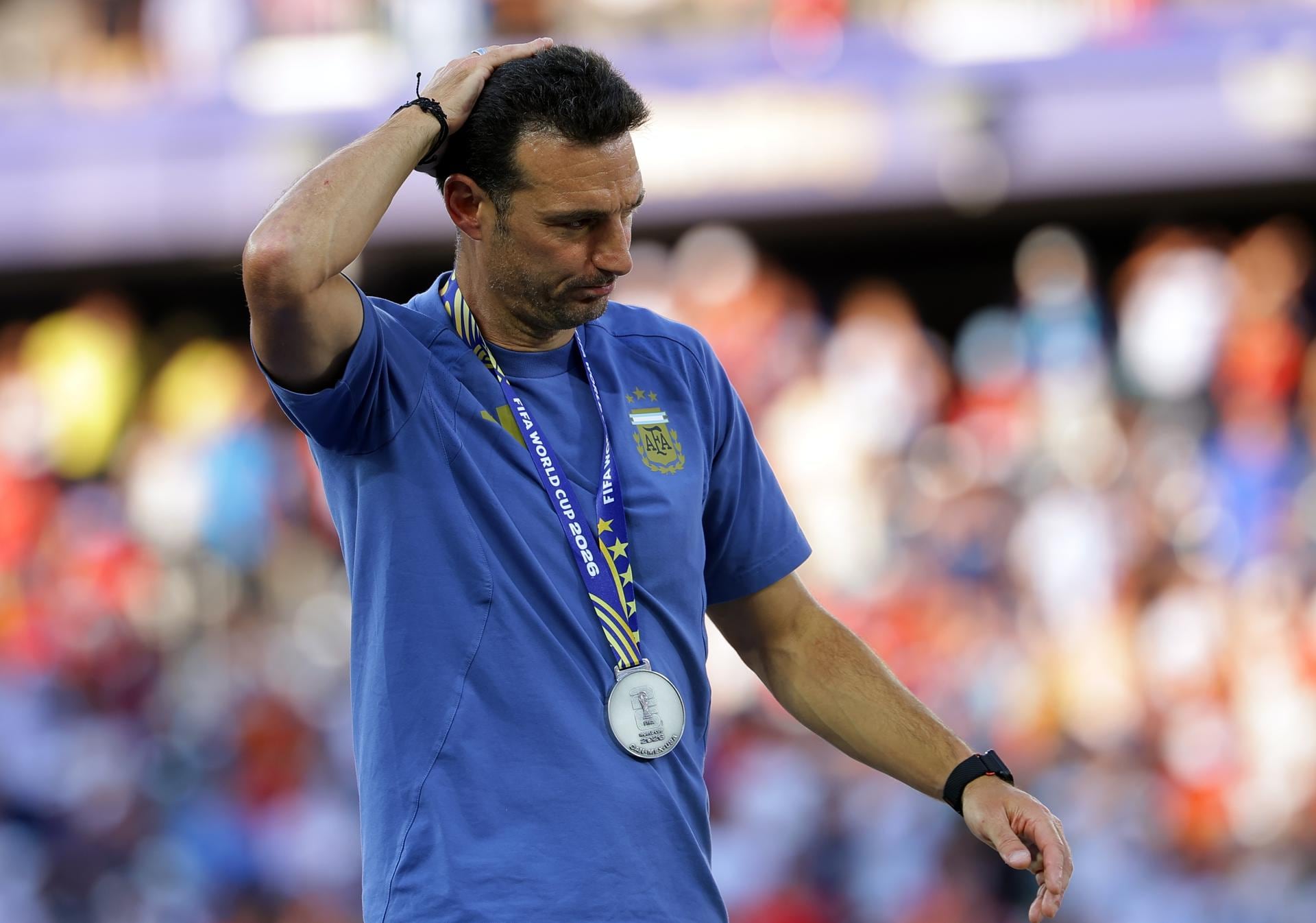 Scaloni reflexiona sobre la final ante España y destaca la resiliencia de sus jugadores