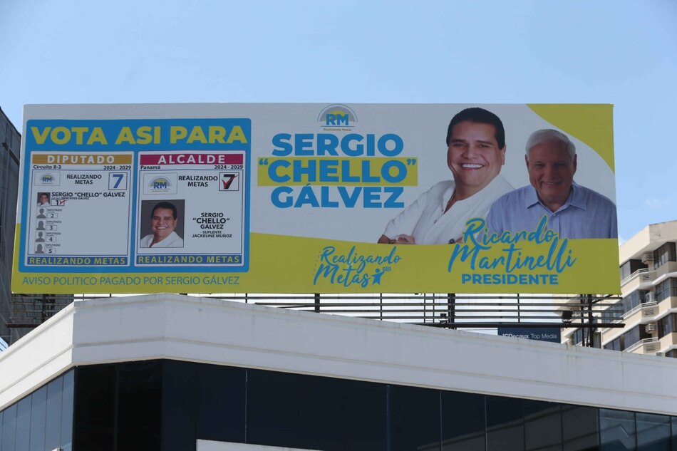 ¿Cuándo se retirará la propaganda electoral de Martinelli?