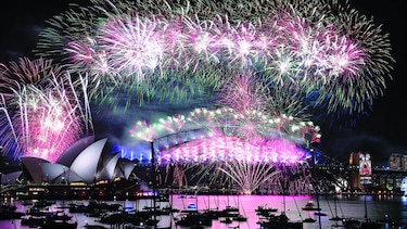 La tradición de los fuegos artificiales de Sídney