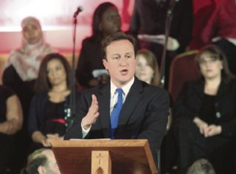 Cameron ganaría sin mayoría