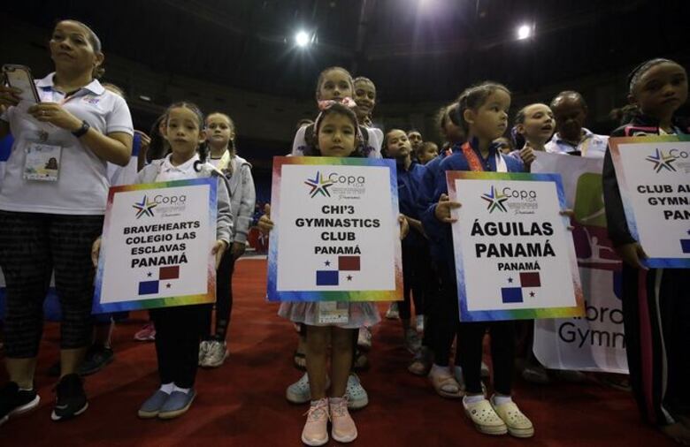 Gimnasia de alto nivel en la Copa IGA en Panamá