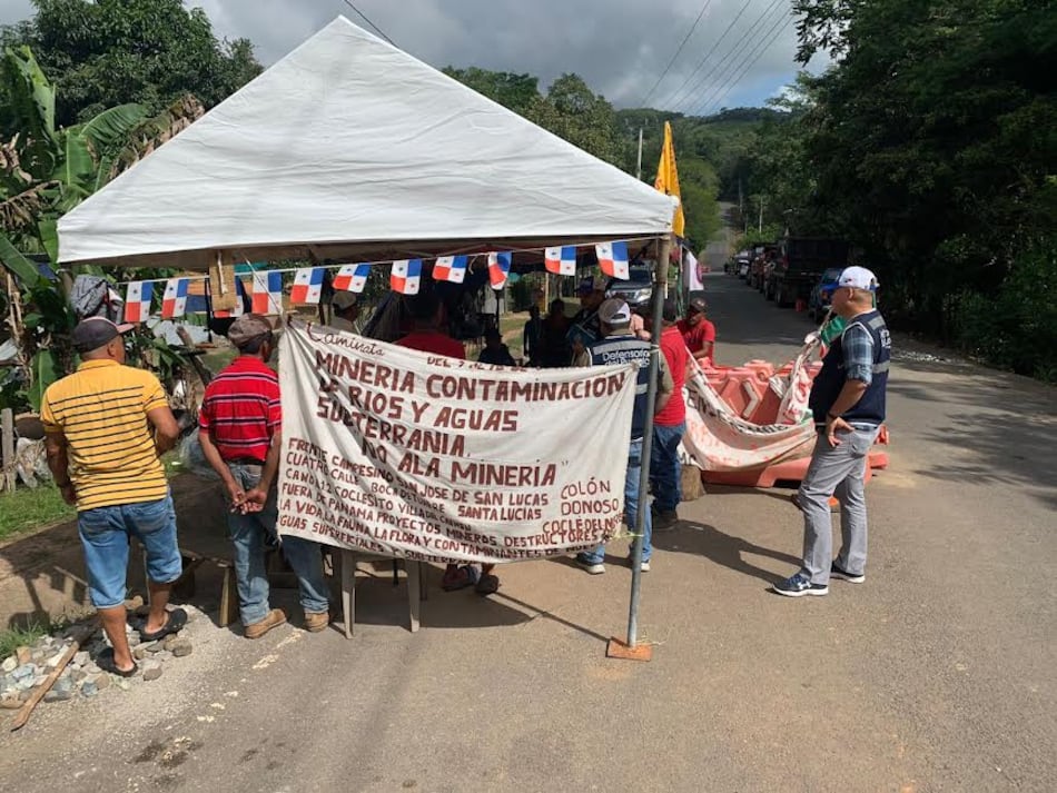 Defensoría del Pueblo inspecciona Minera Panamá por la posible vulneración del derecho al trabajo
