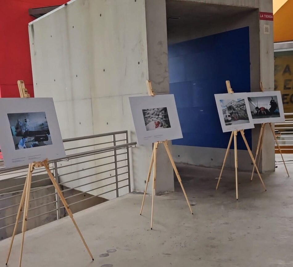 Fracturado pero inquebrantable: fotografías de la guerra en Ucrania en el Museo de la Biodiversidad