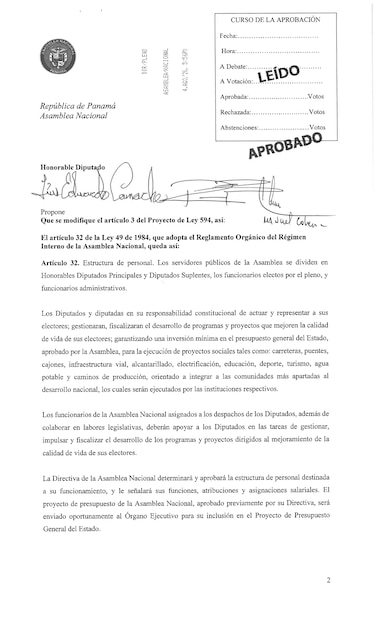 ‘Camarón legislativo’ en el debate del reglamento interno: diputados ahora ‘gestionarán proyectos’ en sus circuitos
