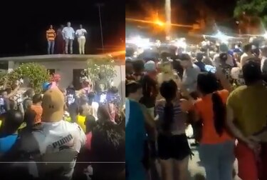 Gritando: ‘libertad, libertad’, cubanos protestan hasta altas horas de la noche