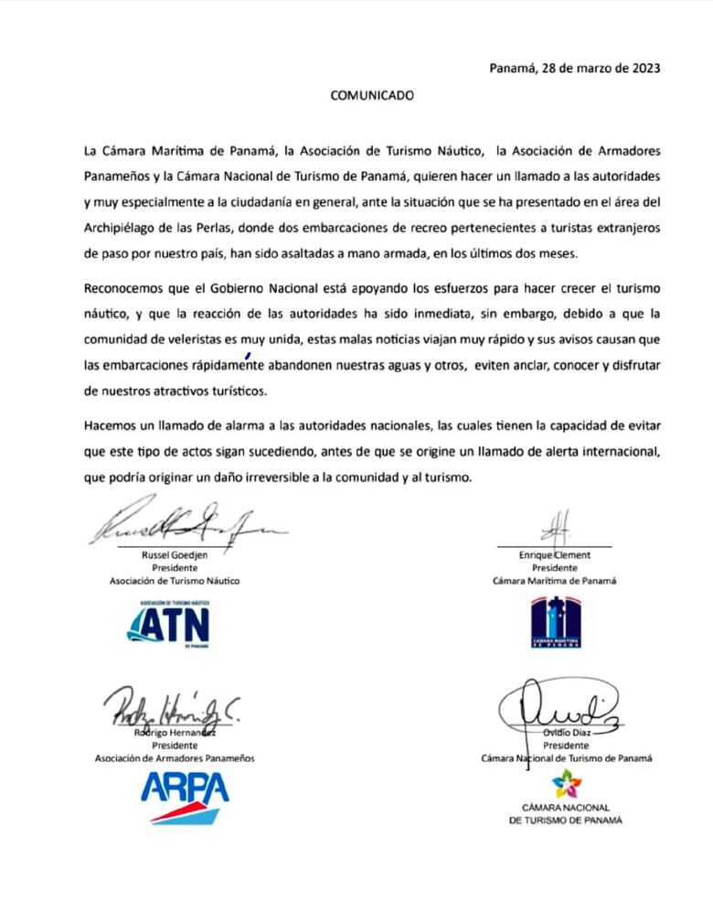 Piratas, una amenaza para los turistas en el archipiélago de Las Perlas