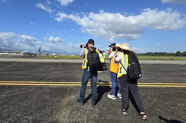 Cazadores de aviones: relato desde las pistas